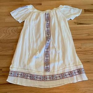 Off the shoulder dress